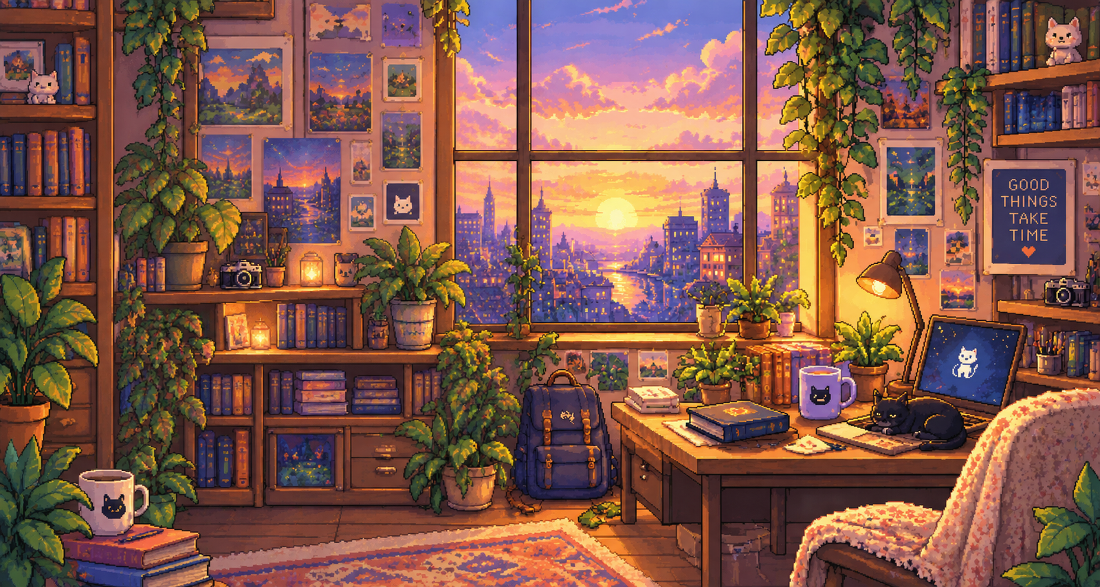 The Jay Archive's best pixel art artwork cover of the home page
